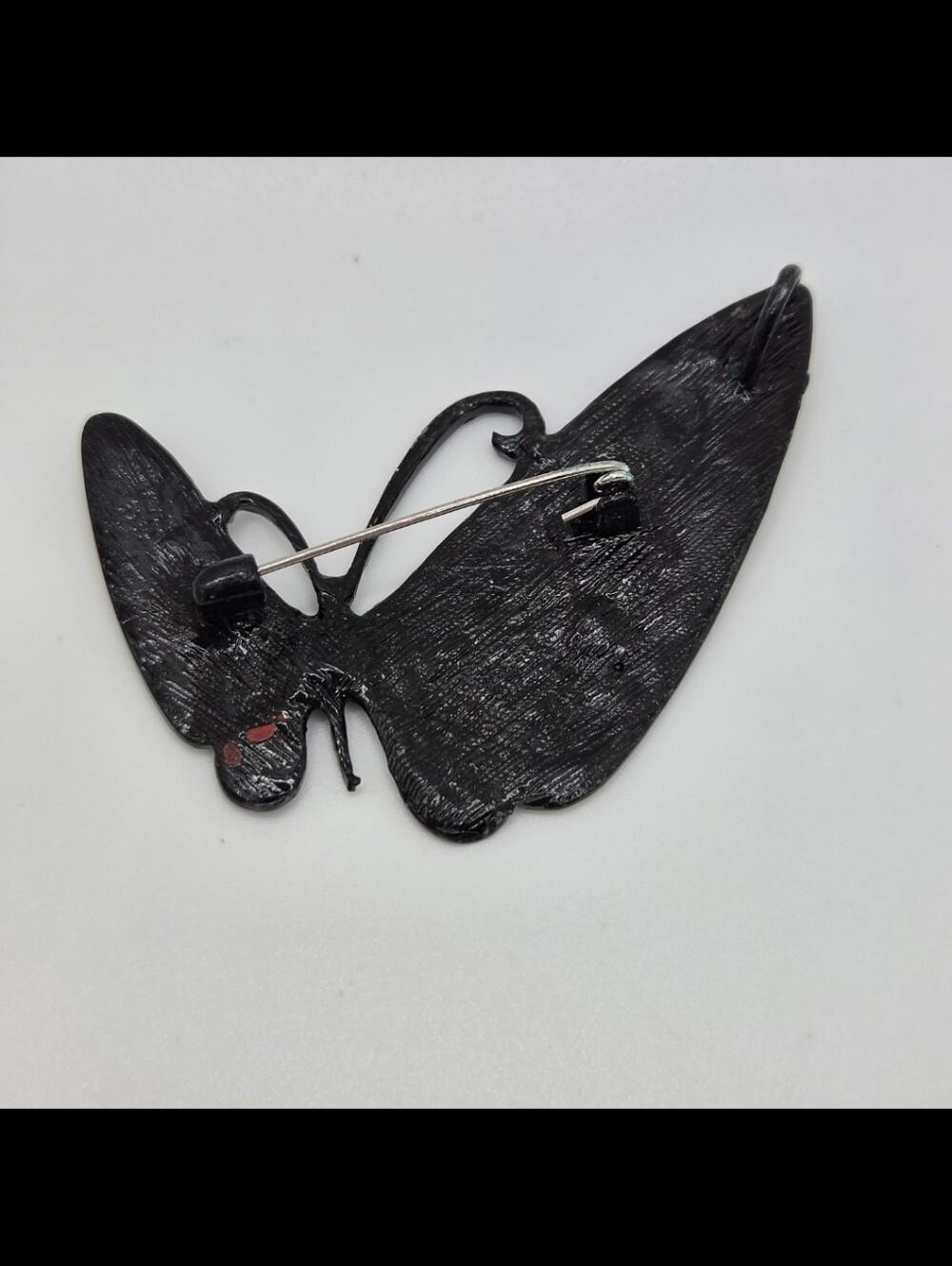 Colorful Butterfly Brooch Floral Asymmetric Statement Pin New Summer Mulicolored - Picture 3 of 4